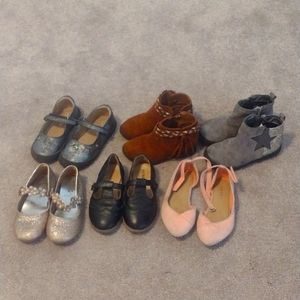 Lot of Toddler size 8 shoes/boots